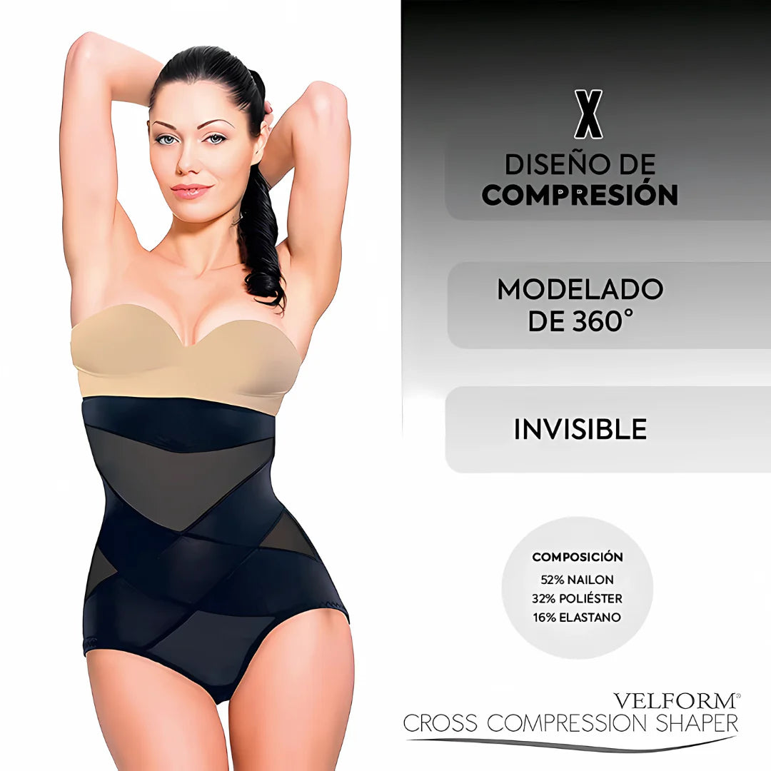 PANTY SIRENA🧜♀️ SKINFUSE® DE COMPRESIÓN TIRO ALTO🩱