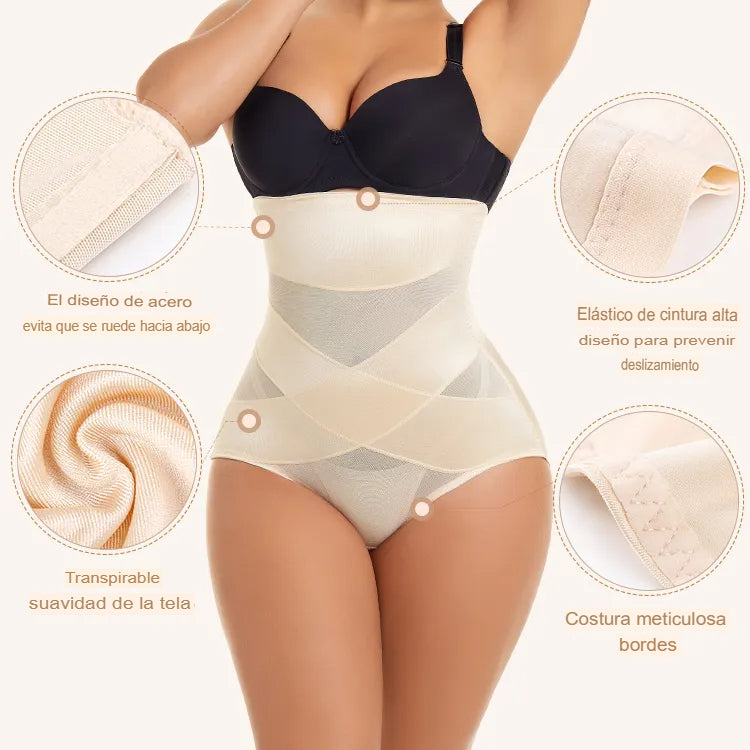 PANTY SIRENA🧜♀️ SKINFUSE® DE COMPRESIÓN TIRO ALTO🩱