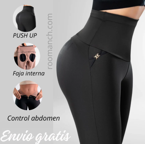 💃🏻🎁LEGGINS FAJA LEVANTA COLA Y CONTROL DE ABDOMEN💃🏻🎁