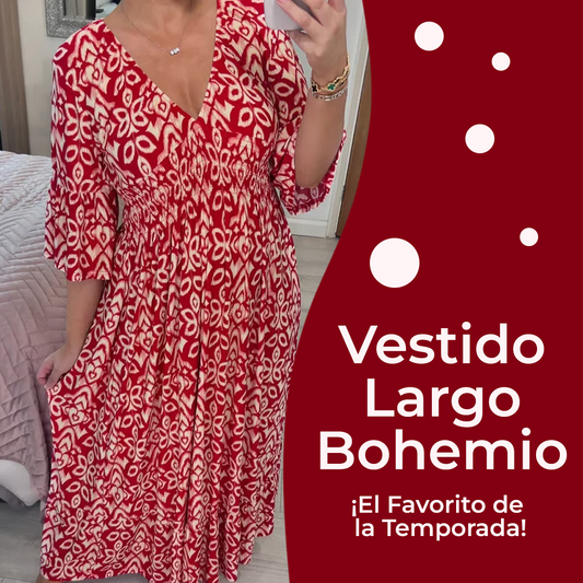 ⭐👗Vestido Largo Bohemio👗⭐