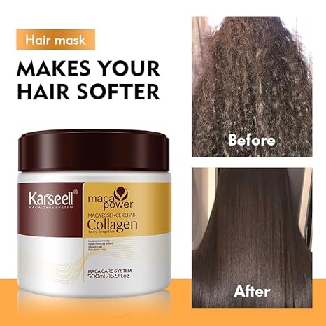 🔥💎KARSEELL HAIR MASK® REPARADORA Y ALISADORA INTENSA CON KERATINA🔥💎